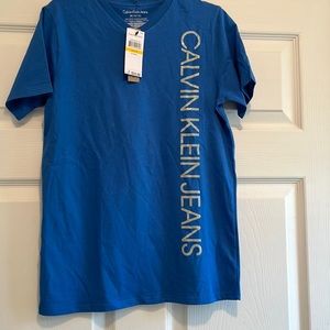 Calvin Klein blue boys t- shirt